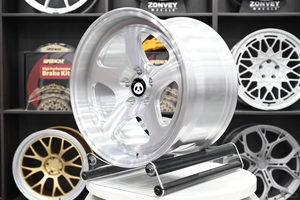 Cerchi in Lega di Alluminio FSC-<span class=keywords><strong>50</strong></span> Personalizzati, Forgiati, Modello Desmond Evo Regamaster, Finitura Spazzolata, 5x114.<span class=keywords><strong>3</strong></span> 5x100 5x120 per Chevrolet BMW - Product Image 2