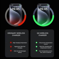 Chargeur sans fil magnétique 3 en 1, station de charge pliable 15W