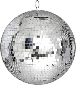Grande boule disco de 20 pouces, boule disco suspendue, grandes boules miroir, pour clubs DJ, mariages, bars, événements festifs et décoration de scène - Product Image 2