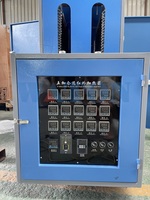 Máquina Sopladora de Botellas de Agua de Plástico PET/PP Semiautomática de 5 Galones/20 Litros con Bomba PLC, Motor y Rodamientos