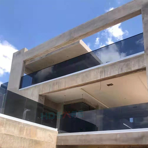 Ringhiera in Vetro per Balcone Moderno, Balaustra in Vetro Temperato per Scale e Casa, Pannello di Recinzione in Vetro - Product Image 3
