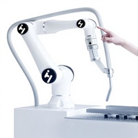 Robot Kolaboratif Pengelasan Cobot 6 Axis Lengan Robotik Solusi Pengelasan MIG untuk Pengelasan Pipa Rangka