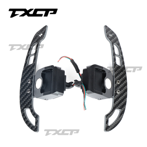 Levette del Cambio Magnetiche in Fibra di Carbonio per Volante Auto <span class=keywords><strong>Audi</strong></span> A3 <span class=keywords><strong>A4</strong></span> A5 S3 S4 S5 S6 RS3 RS4 RS5 RS7 RS6 S7 Q5 Q7 Q8 - Product Image 2