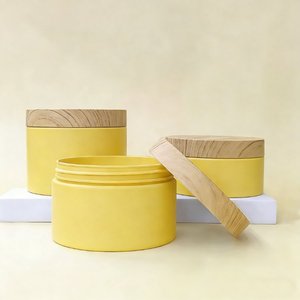 Barattoli in Plastica PET Trasparente da 4oz, 6oz, 8oz, 16oz, 250ml, 500ml per Creme, Polveri, Alimenti, Miele, Scrub, Burro Corpo con Coperchi Dorati - Product Image 4
