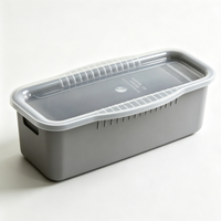 Boîte de rangement hermétique pour pâtes avec couvercle, ustensile de cuisine domestique, récipient de conservation alimentaire, boîte à spaghetti pour la conservation au réfrigérateur