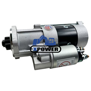 Moteur de démarrage XPower neuf rouge 12V 10T 3.5KW 32A66-10100 32A66-10101 32A66-10600 pour moteur diesel S4S d'excavatrice sur chenilles - Product Image 5