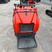 Diesel 25HP Mini Skid Steer Track Loader cammina dietro cingolato EPA Skid Steer allegati per la vendita