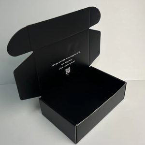 Boîtes <span class=keywords><strong>d</strong></span>'expédition écologiques personnalisées pour chaussettes avec logo blanc, emballage en papier, boîtes cadeaux et <span class=keywords><strong>d</strong></span>'expédition - Product Image 2