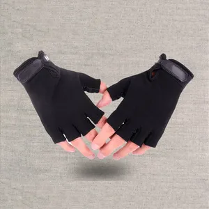 Venta al por mayor de ejercicio físico personalizado Cool Fighting Sword camuflaje gimnasio deportes tácticos guantes de medio dedo - Product Image 3