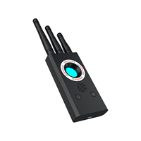 Détecteur de signal anti-écoute T16, détecteur de caméras cachées, mini compact, vente en gros, détecteur de caméra infrarouge sans fil