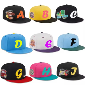 Venta al por mayor nuevas Gorras sombreros ajustados con exterior Snapback deporte gorra de béisbol personalizado 6 paneles nuevo diseño adultos clásico gorra de camionero - Product Image 1