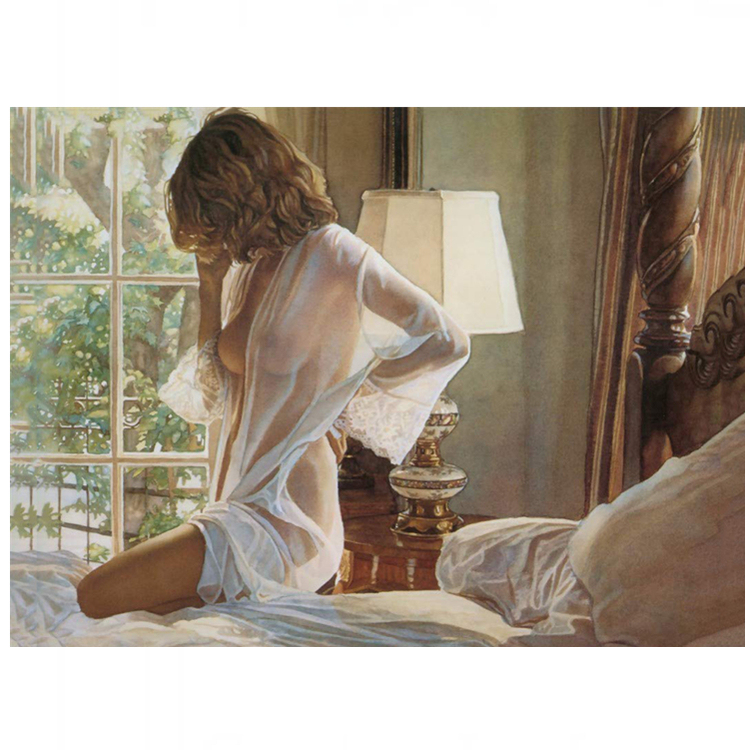 Wholesale Nude Japanese Women In Bed Full Square Drill 5D Diamond Painting Kit