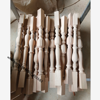 Colonne de décoration intérieure pour maison, garde-corps d'escalier en bois