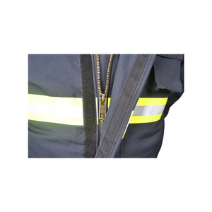 Solas/<span class=keywords><strong>MED</strong></span>承認済み 二層構造 ダークブルー 耐火性生地 消防士用ジャケット＆ズボン（カテゴリー3） - Product Image 4