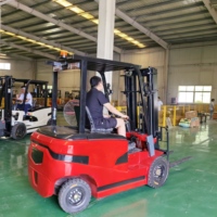SENPOWER S-20 Forklift Listrik 2 Ton 4WD dengan Baterai Lithium-Ion untuk Penanganan Pallet dan Pusat Distribusi Logistik