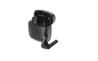 Earphone Nirkabel TWS Transparan Semi In-Ear Headset ENC Headphone Olahraga LED Power Digital Stereo Sound Earbuds