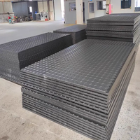 Vente directe d'usine de tapis de sol en HDPE avec logo et couleur personnalisés pour les fournisseurs de matériel de construction en gros à l'échelle mondiale