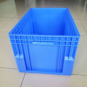 <b>Blue</b> Plastic <b>Storage</b> Crate 600x400x330mm Stackable For Logistics And Organization - Product Image 1