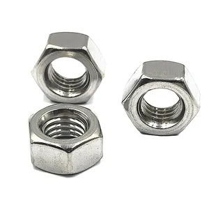 DIN555 Stainless Steel High Quality Hexagon Nuts