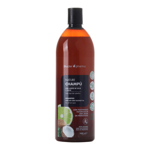 Champú Thader Pharma Nature 1000 ml con aceite de soja y coco para todo tipo de cabello - Product Image 1