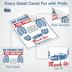 Custom Printed Disposable <strong>Paper</strong> <strong>Car</strong> Foot <strong>Mats</strong> Bulk Waterproof Dust Proof for Auto Detailing <strong>Car</strong> Washing Services - Product Image 2