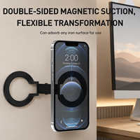 Support de téléphone flexible en alliage d'aluminium anti-corrosion FY71-C pour bureau et lit, avec hauteur réglable et conception magnétique puissante