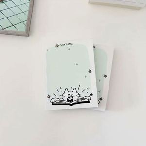Black <b>Cat</b> Space-Themed Sticky Notes Cute Patterns on Paper for Office School Home Use for Back-to-School Season - Product Image 5