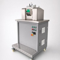 Machine de granulation de plastique à deux rouleaux pour PVC, PE, PP, EVA, mélange de masterbatch, dispersion, granulation, échantillonnage en laboratoire, certifiée CE