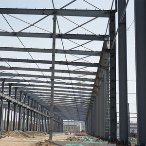 Bâtiment d'entrepôt/atelier préfabriqué en structure métallique légère, modulaire, personnalisé et moderne - Product Image 2