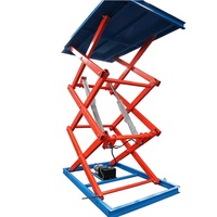 Plateforme élévatrice à ciseaux hydraulique de 3 tonnes, 3,5 tonnes, 5 tonnes, 3 m, élévateur de fret de petite taille pour voiture, élévateur de fret intérieur, prix pour entrepôt