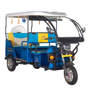 Battery Operated Bajaj Three Wheeler Sightseeing Car Electric Rickshaw Tourism Passenger Tricycle Manufacturer