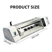 Machine de découpe de films pour téléphones mobiles CutMaster390 de 21 pouces avec capacité illimitée de films, AC 110-240V