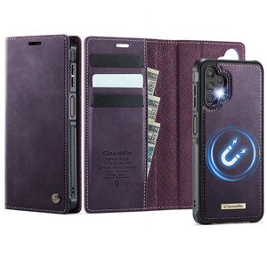 กระเป๋าสตางค์โทรศัพท์ Casme C49ซีรีส์สำหรับ Galaxy A13/A04S เคสฝาแม่เหล็กที่ใส่บัตร - Product Image 6