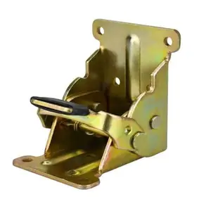Modern Self-Lock Hinge Hardware with Screw Lock Extension Stainless Steel for Table Bed Kitchen Cabinet Legs