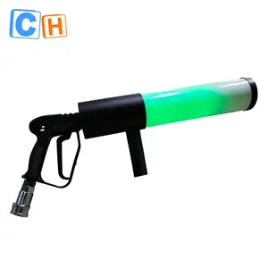 CH led co2 confetti jet gun for party wedding,co2 blower cannon blaster streamer stage effect for DJ party