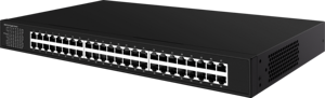 48 cổng 10/100/1000Mbps ip30 PoE Ethernet chuyển đổi 48 cổng Gigabit không được quản lý Ethernet Hub - Product Image 3