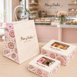 Caja para Rebanadas de Pastel al por Mayor, Caja para Pastelería, Caja para Donuts, Caja para Muffins y Cupcakes, Empaque con Logotipo Personalizado - Product Image 2