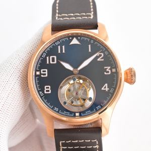 Montres mécaniques tendance et très vendues avec aiguilles tourbillon en brun - Product Image 1