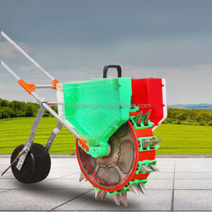 Single <b>Row</b> Hand Corn Planter Seeder <b>Machine</b> 1 <b>Row</b> Easy Use Potato Planter Corn Planter with Push Fertilizer - Product Image 3