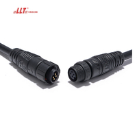 Câble Lilutong M12 4 broches, connecteur de câble DC AC 2 3 5 6 7 8 broches, connecteur de câble LED étanche IP65 IP67