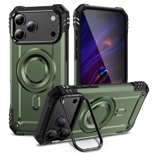 Funda Magnética Giratoria 360° para iPhone 17 Pro Max 16 15 14 13 12, Resistente a Impactos con Soporte - Product Image 5