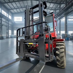 Fabrieksoutlet 3,5 <span class=keywords><strong>ton</strong></span> diesel 4WD terreinheftruck voor bouwplaatsen, boerderijen en houtverwerking - Product Image 6