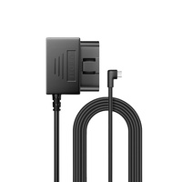 Câble de charge de voiture 5V 2.5A pour ports Mini Micro Type C, moniteur de stationnement 24h/24 12-24V, câblage direct OBD pour caméra embarquée, caméscope, DVR de véhicule
