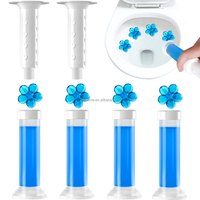 Gel de nettoyage ménager multi-usages écologique populaire Gel de fleur de parfum de toilette de salle de bain