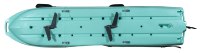 BIG Dace Kingfisher Tandem FIN PDL 14 Kayak de pêche à pédales à vendre, Kayaks en plastique pour la pêche en mer et les activités de plein air à vendre