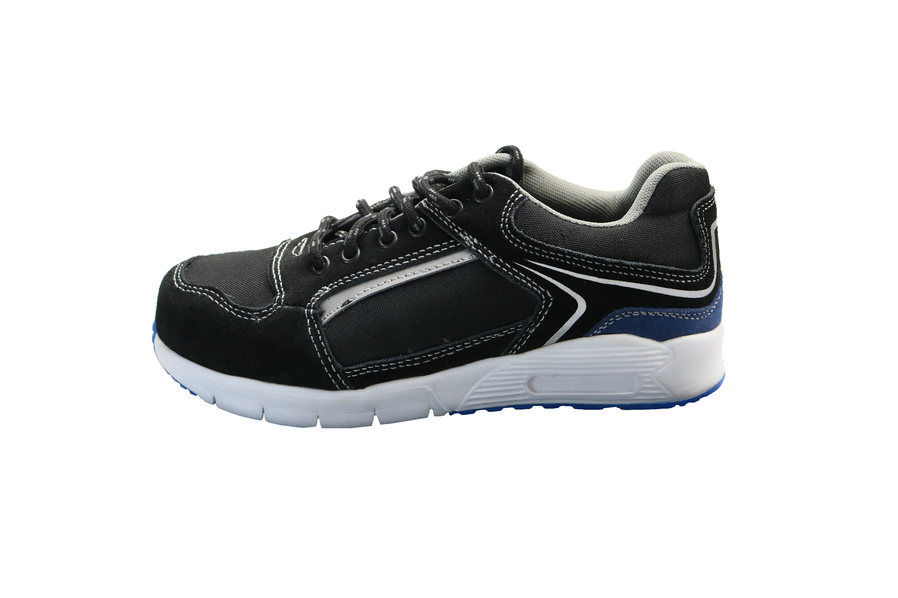 Men and Women Work Shoes Suede Cow Leather Sport Design Safety Shoes