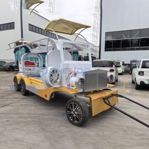 2025 Factory Direct Hot Funeral Hearse Classic Beautiful Funeral Electric Modern Car Luxury Hearse <b>Trailer</b> for Sale - Product Image 4