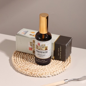 Soin hydratant personnalisé avec logo, conditionneur aux acides aminés, traitement à la biotine, sérum anti-frisottis pour cheveux africains - Product Image 2