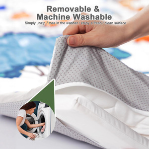 Tapis d'éveil pour bébé, épais, en EVA souple, pliable, pour les 0-24 mois, unisexe, usage domestique - Product Image 2