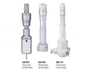 Mitutoyo Holtest SERIES 368 - Micromètres à trois points avec points de contact revêtus de titane pour une durabilité accrue 368 Trois points - Product Image 4